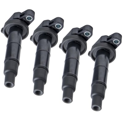Set of 4 Ignition Coils For Lexus HS250h For Pontiac For Toyota Camry 2.4L L4