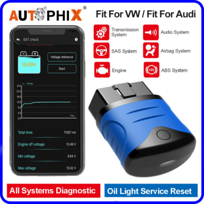 Auto OBD2 Diagnostic Scanner For VW AUDI SKODA SEAT Car Full System Code Reader