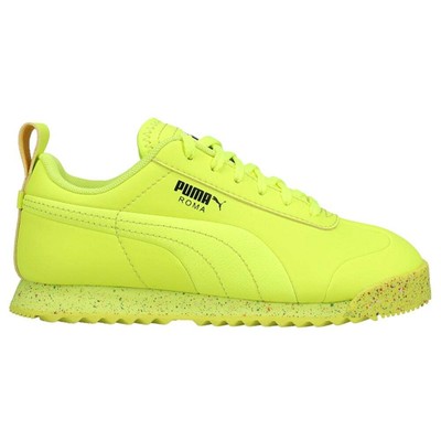 

Puma Roma Retro Speckle Lace Up Youth Boys Желтые кроссовки Повседневная обувь 386865-, Желтый, Puma Roma Retro Speckle Lace Up Youth