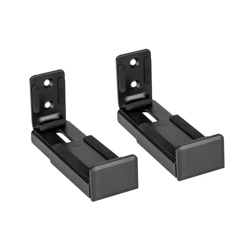 Soundbar Wall Mount Bracket Adjustable Speaker Shelf Universal Easy Installation