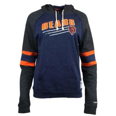 Женская толстовка с капюшоном Mitchell & Ness Chicago Bears Coastal, размер M, повседневная верхняя одежда FPH