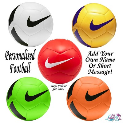 personalised nike football