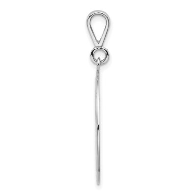 Pre-owned Superdealsforeverything Real 14kt White Gold Large Masonic Pendant