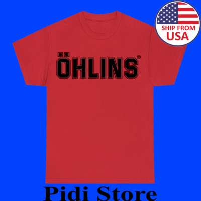 Ohlins Racing Tools Men's Red T-Shirt Size S to 3XL