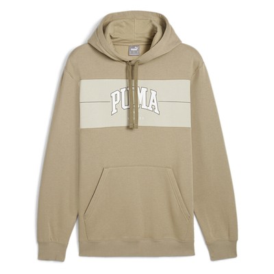 Пуловер с капюшоном Puma Squad Мужская бежевая повседневная верхняя одежда 68179667