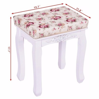 Dressing Stool Padded Chair Makeup