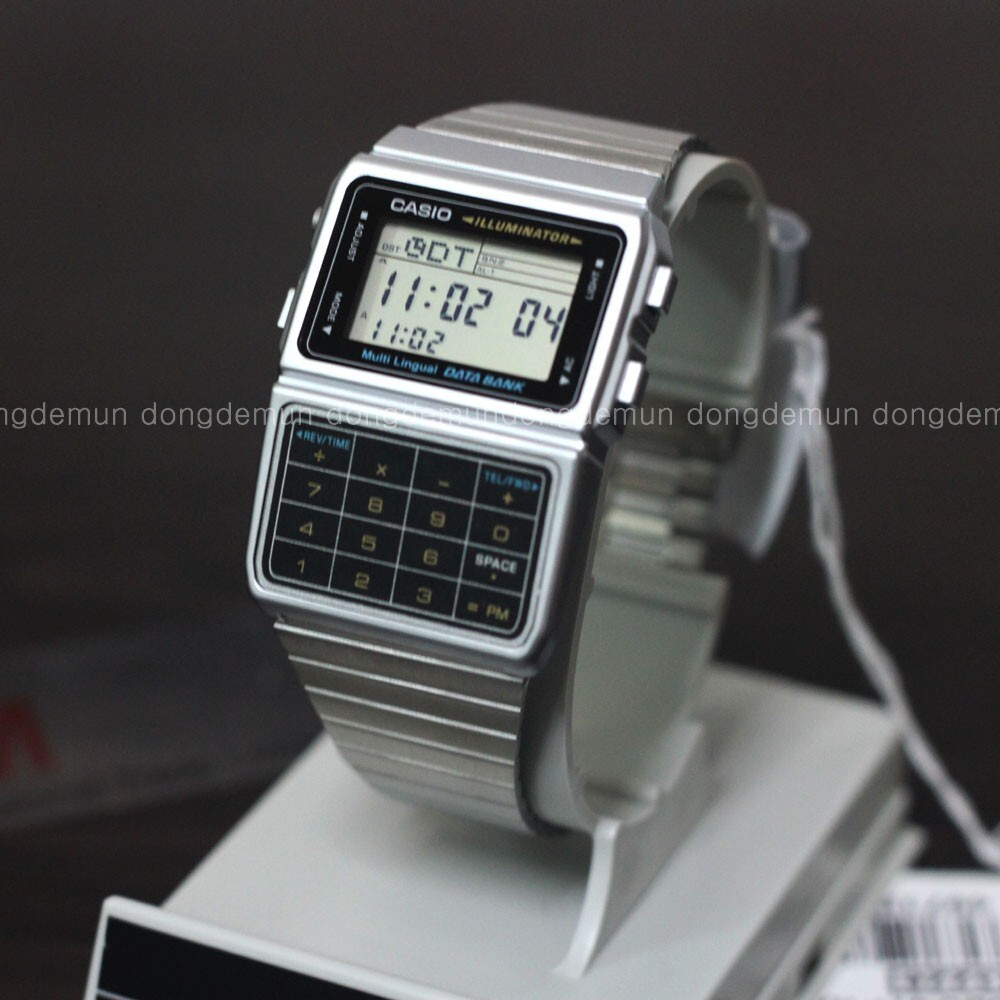 Casio DBC-611-1DF Databank Calculator Watch | eBay
