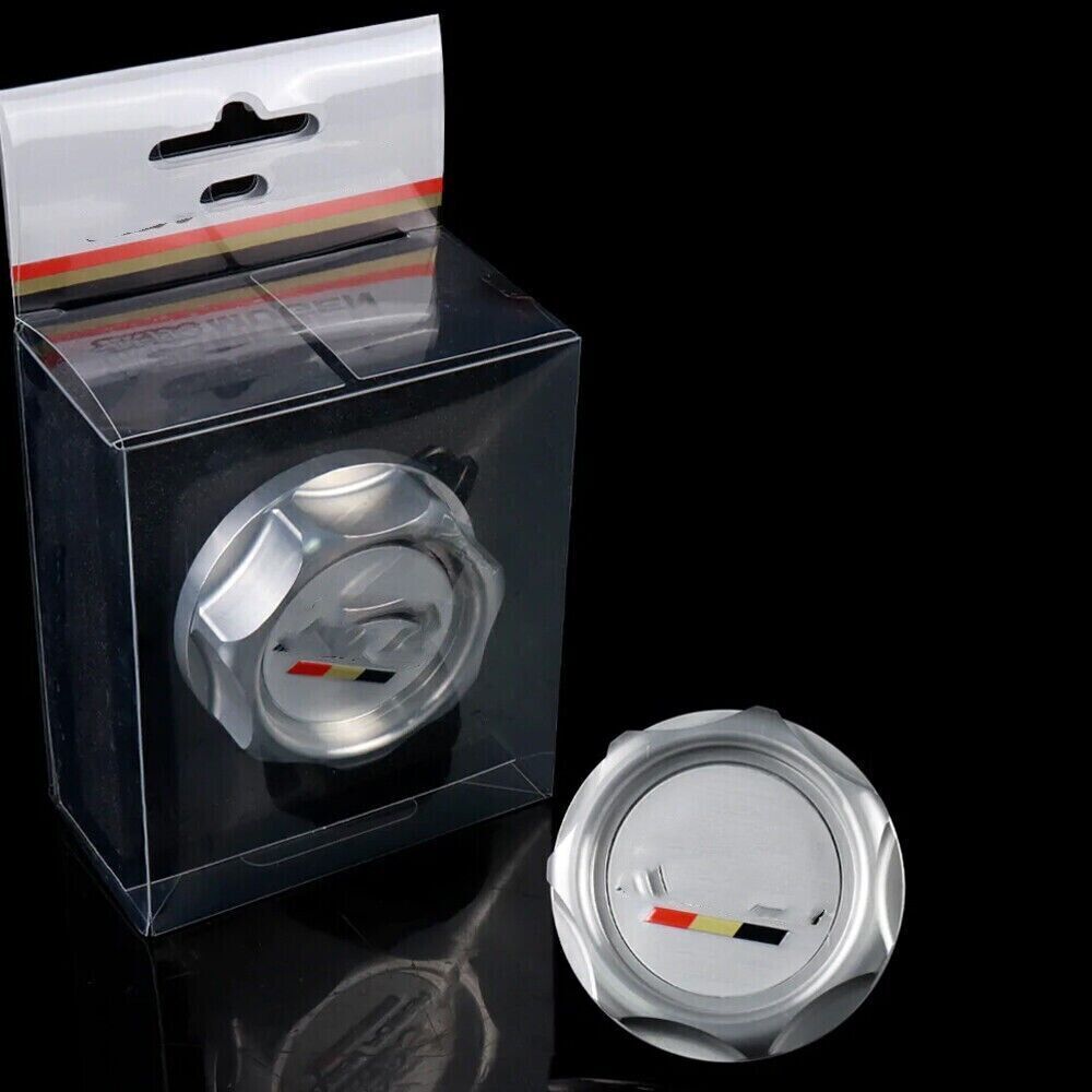 Mugen Silver Engine Oil Cap Cover Fit Honda Acura Civic Accord S2000 TSX RSX CRX