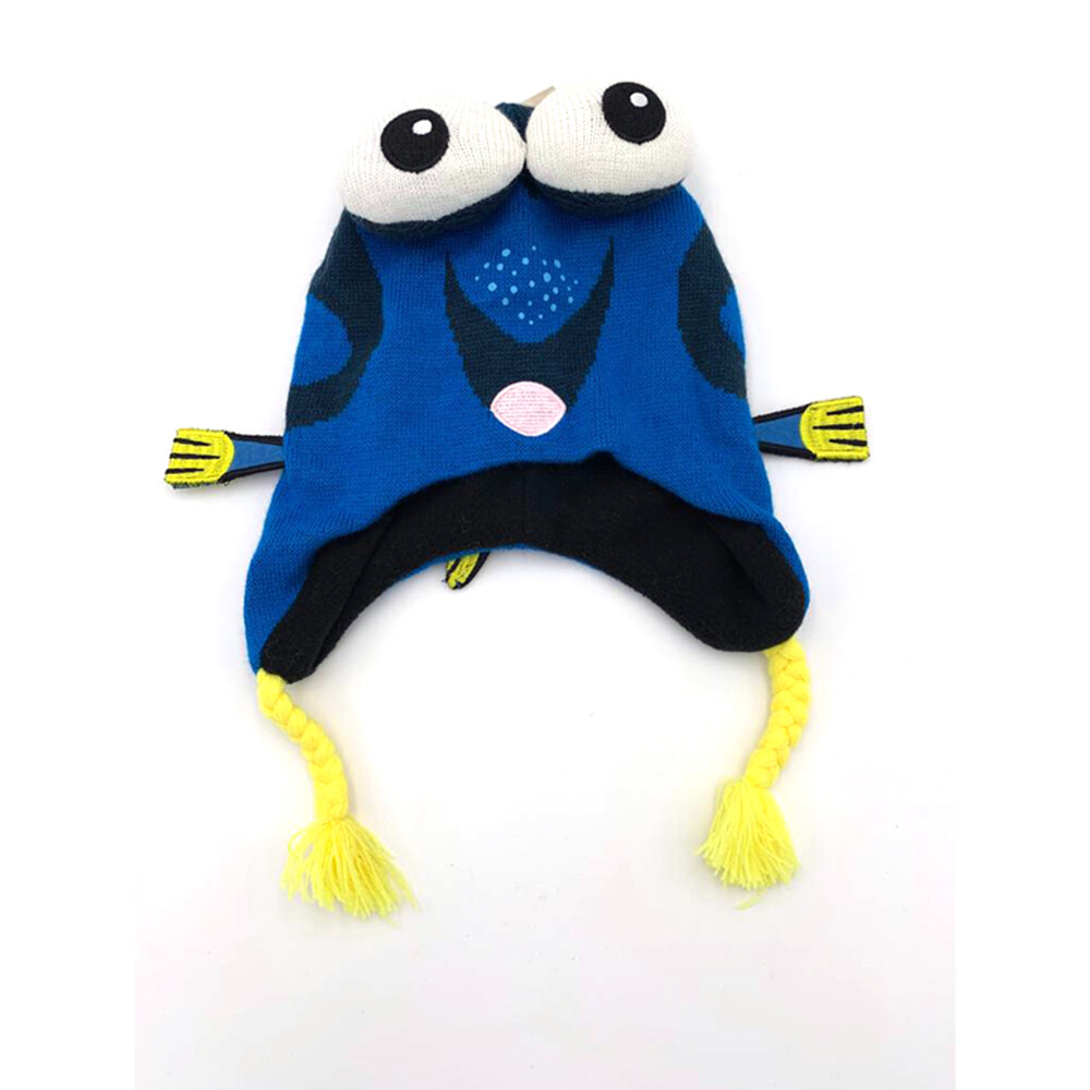 New Dory Hat Knit Braids Disney Finding Nemo Beanie Big Eyes Child One Size 888783220262 | eBay