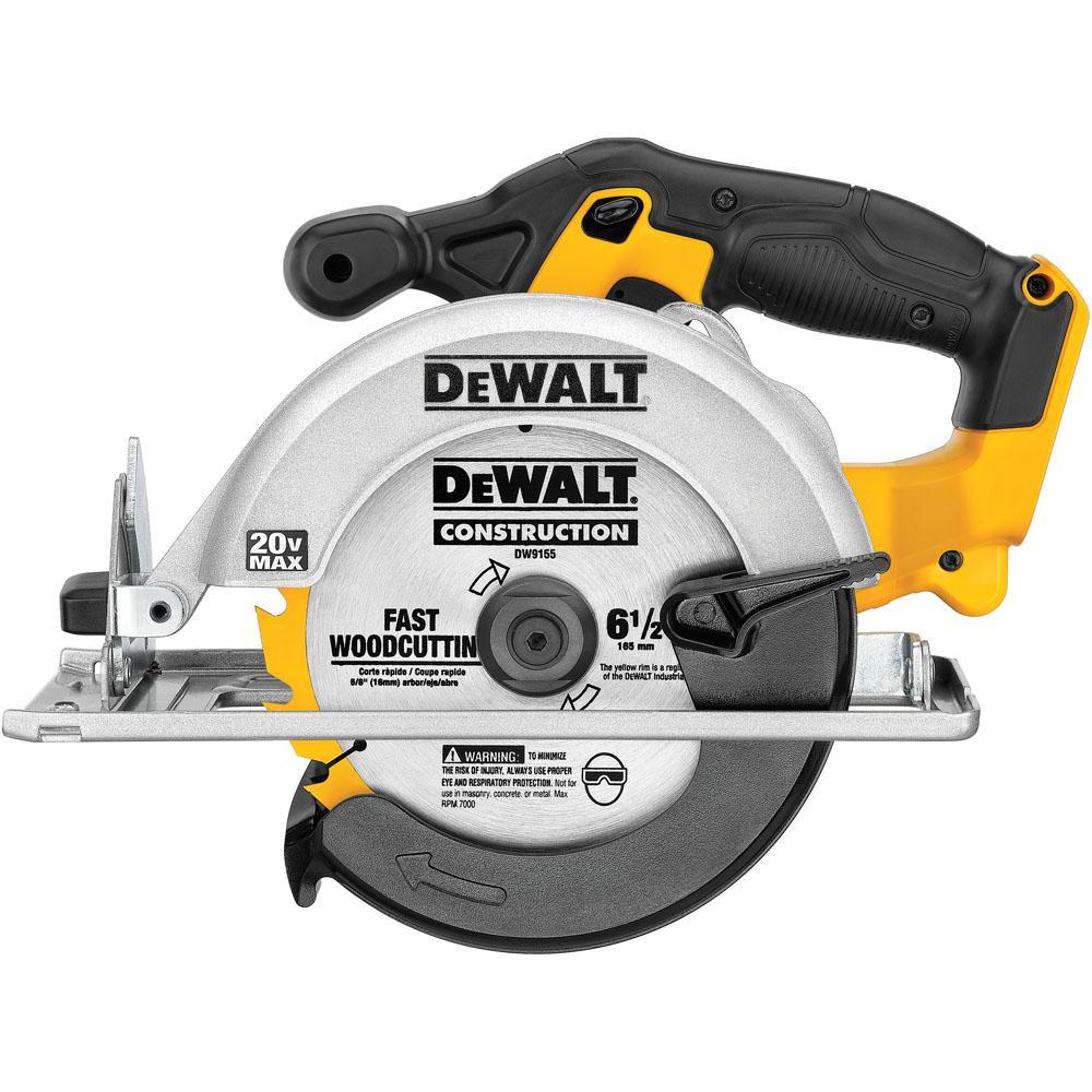 DEWALT 7 Tool Kit 20 Volt MAX Lithium Ion Cordless Drill Recip Circ Saws Grinder