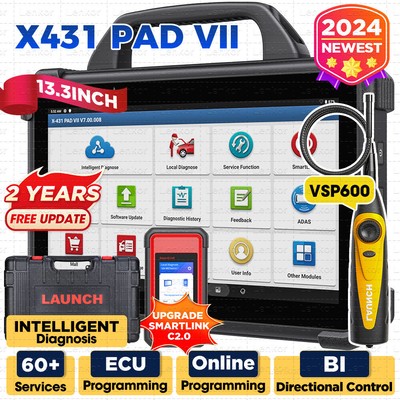 2025 LAUNCH X431 PAD VII PAD7 ELITE Diagnostic Scanner Online Programming Coding