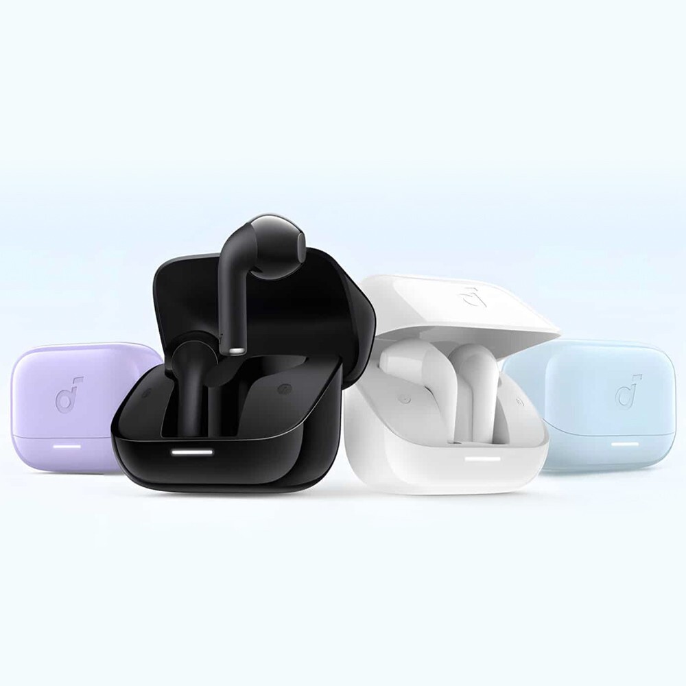 Soundcore K20i Semi-in-Ear Earbuds Wireless Bluetooth Headphones 36H Play 2-Mic