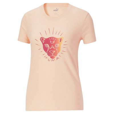

Puma XRay Tee Inf Женские бордовые повседневные топы 589773-34, Burgundy