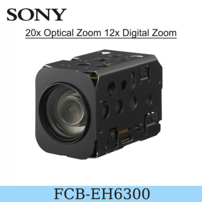 SONY FCB-EH6300 Full HD 20x Optical Zoom Exmor Block Module Camera Movement