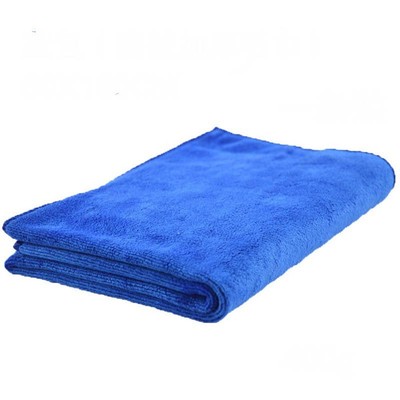 Large Blue Microfibre Towel Cleaning For Car Drying Cleaning Waxing Polishing?