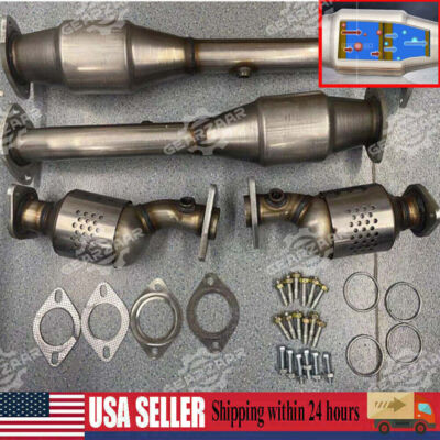 For 2005 06-14 Nissan Frontier 05-12 Pathfinder Cat Converter Kit 4.0L w/Gasket
