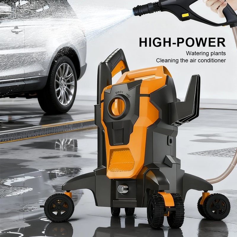Electric Car Washer High Pressure Washer Handheld Multi-function 3000W High Powe
