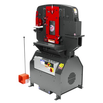 Edwards IW40SP230 230V 3-Phase JAWS Series 40-Ton Ironworker, New