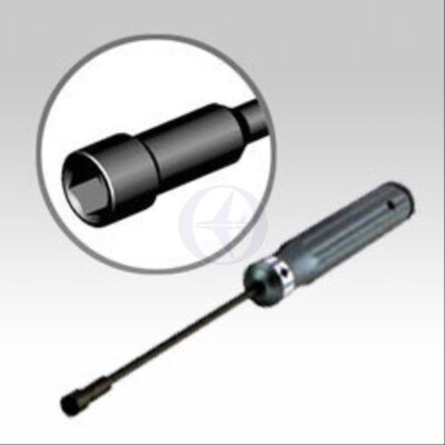 1128 Thunder Tiger Muttern-Steckschlüssel 7mm, Länge 120mm für M4 Muttern TRA^