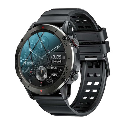 MELANDA 1.39 Inch HD Bluetooth Call Smart Watch Men IP68 Waterproof Sports Fitne