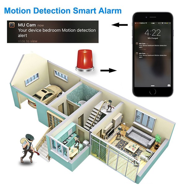 1080P 4K Nanny Camera HD Wireless WiFi Hidden Mini Micro Pinhole DIY Cam DVR - Image 9