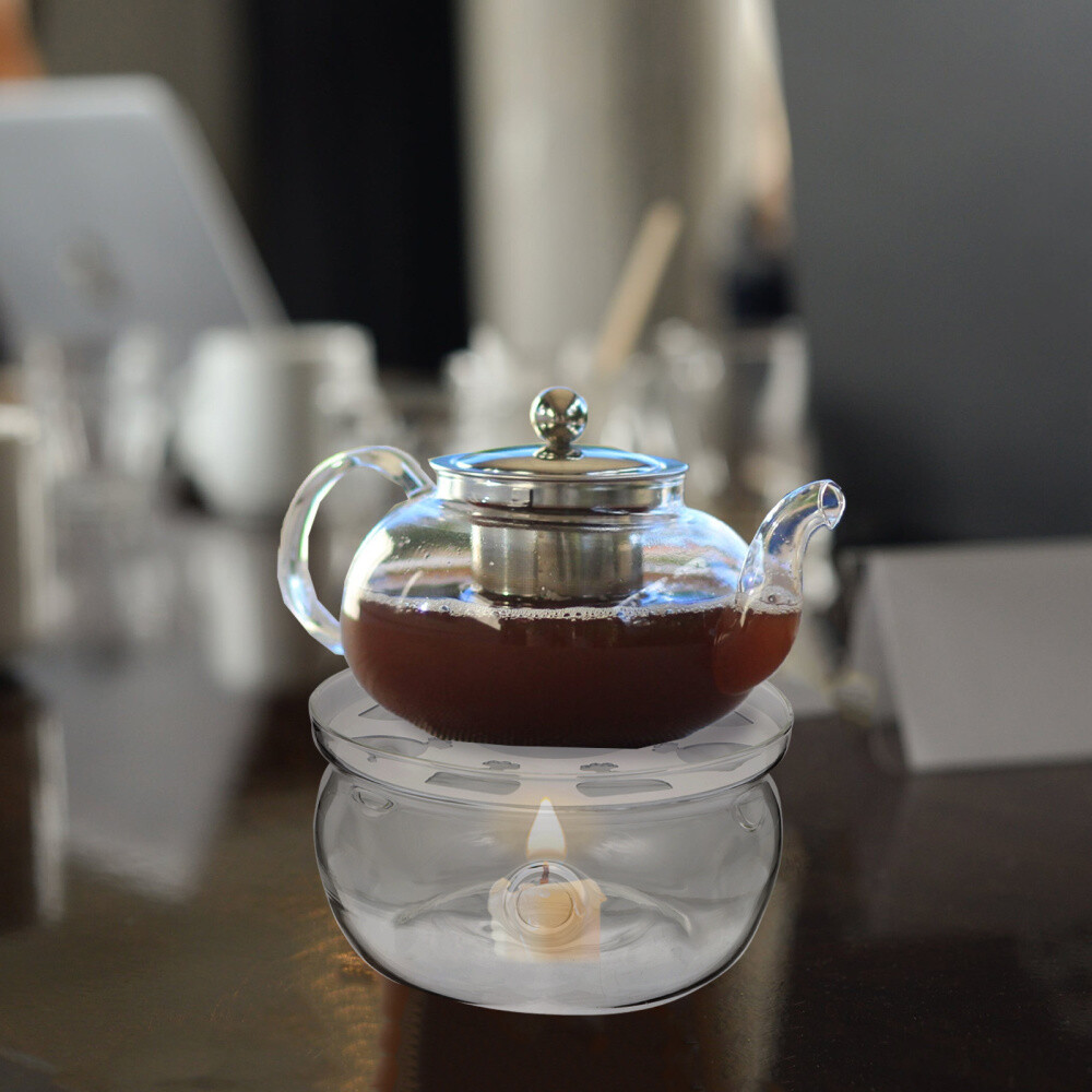 2x Candle Teapot Warmer Teapot Warmer Base Teapot Stove Holder
