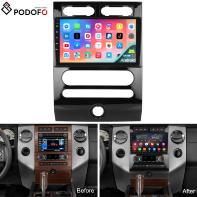 9'' Android 13 Car Stereo Radio GPS Navi BT FM RDS For Ford Expedition 2007-2014