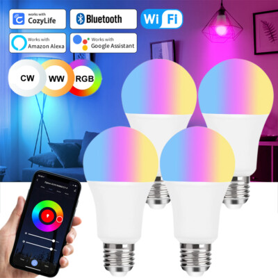 Colour changing light bulb google home 2025