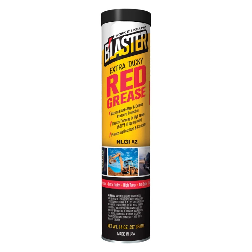B'laster Extra Tacky Red Grease for Superior High Temerature Anti - Seize 397gr