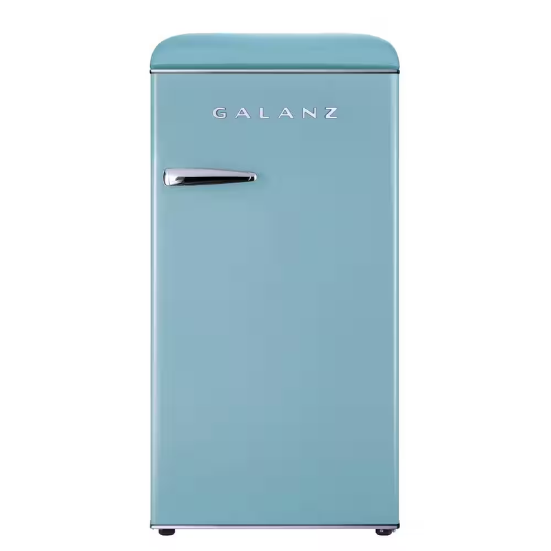 Single Door In Bebop Blue With Chiller, Energy Sta
