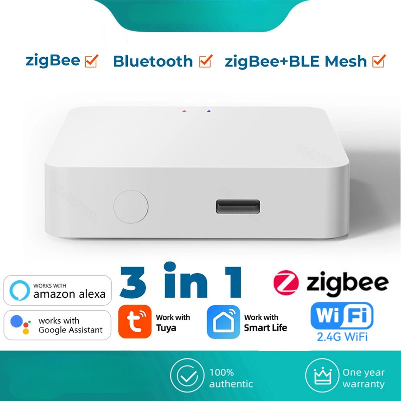 Tuya ZigBee 3.0 Multi-Mode Gateway Hub Bluetooth Mesh WiFi Bridge