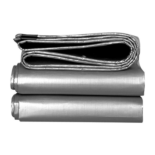 Heavy Duty Tarp Poly Tarpaulin Boat Tent Waterproof Outdoor Canopy Shade Cover