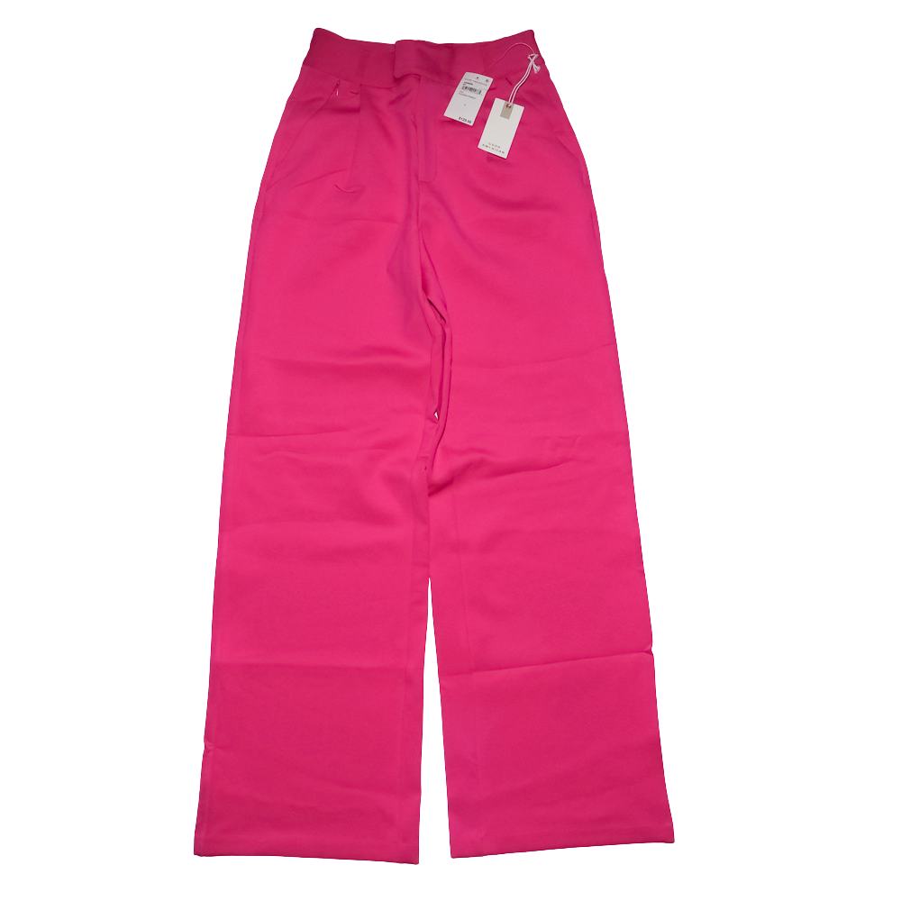 Good American SCUBA TROUSERS GKB0006 FUCHSIAPINK002 Size 0 Inseam 33"
