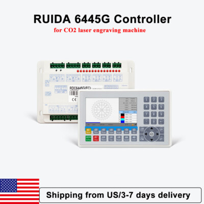 New CO2 Laser Controller RUIDA RD6445G DSP Panel Board For Engraving Mahine 