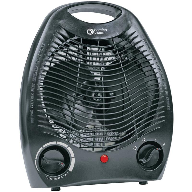 750 1,500 Watt Fan Forced Electric Adjustable Thermostat