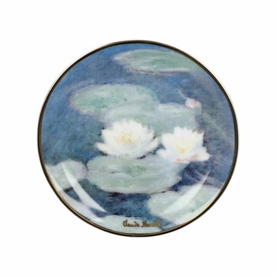 Goebel mini plate Claude Monet - Water Lilies, Artis Orbis, Fine Bone China, ...