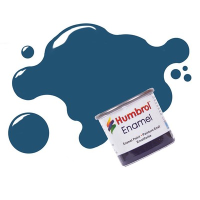 Humbrol Enamel Paint 14ML No 104 Oxford Blue Matt