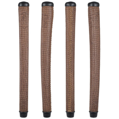 The Grip Master Collector's Edition Light Brown Scale Leather Putter Golf Grips