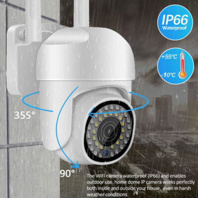Wireless 5G WiFi Security Camera System Smart Outdoor Night Vision Cam 1080P