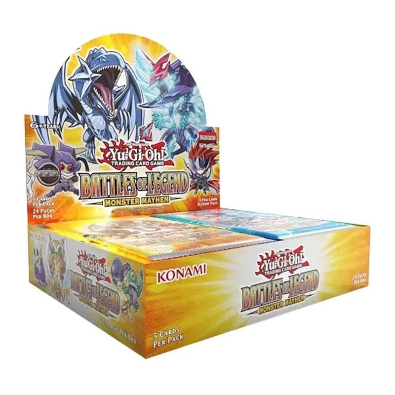 Yugioh Battles of Legend: Monster Mayhem Booster Box 1st