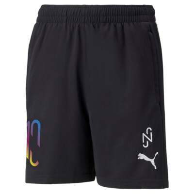 Puma Neymar Jr Thrill Training Short Jr Boys Black Casual Athletic 605675-01