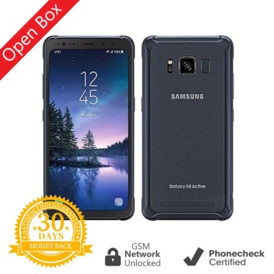 Samsung Galaxy S8 Active - G892A - 64GB Gray (GSM Unlocked) Smartphone