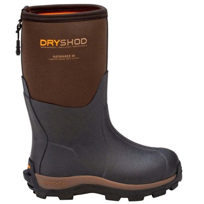 

Коричневые повседневные ботинки Dryshod Haymaker Farm Rain для мальчиков HAY-KD-BR, Коричневый, Dryshod Haymaker Farm Rain Youth