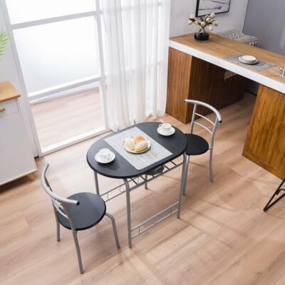 2 Piece Dining Room Set : Amazon Com Bonnlo 5 Pieces Dining Set Black Dining Table And Chairs Set For 4 Persons Kitchen Room Glass Table With 4 Chairs Table Chair Sets - Sold and shipped by costway.