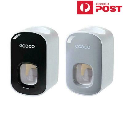 Ecoco montaje en pared auto ands libre dispensador de pasta de dientes automá...