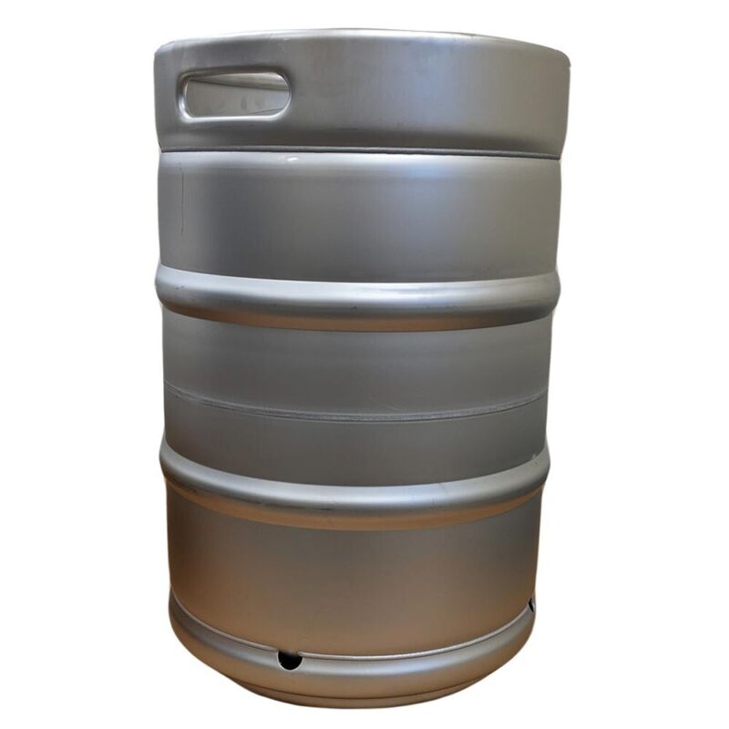 New 1/2 Barrel Stackable Keg Stainless Steel Sankey D Speers Beer 15.5 Gallon