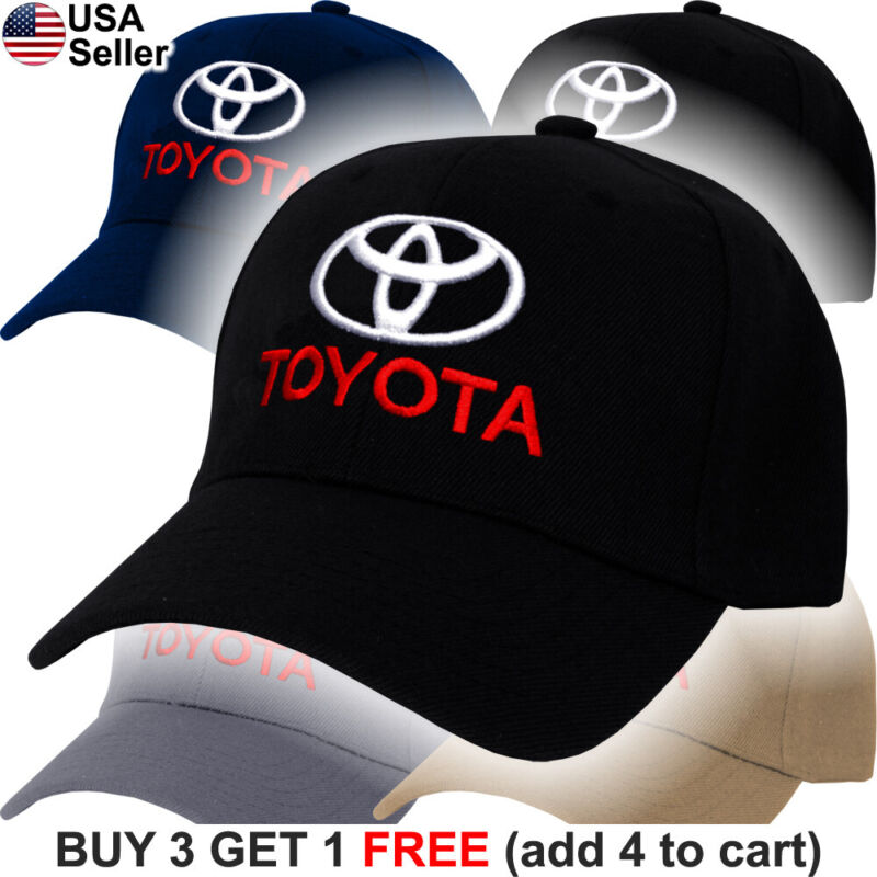 Toyota Logo Cap Truck TRD Prius Tundra Tacoma 4Runner Camry