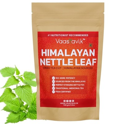 Vaastavik Himalayan Sourced Stinging Nettle Leaf Tea 100g Free Shipping