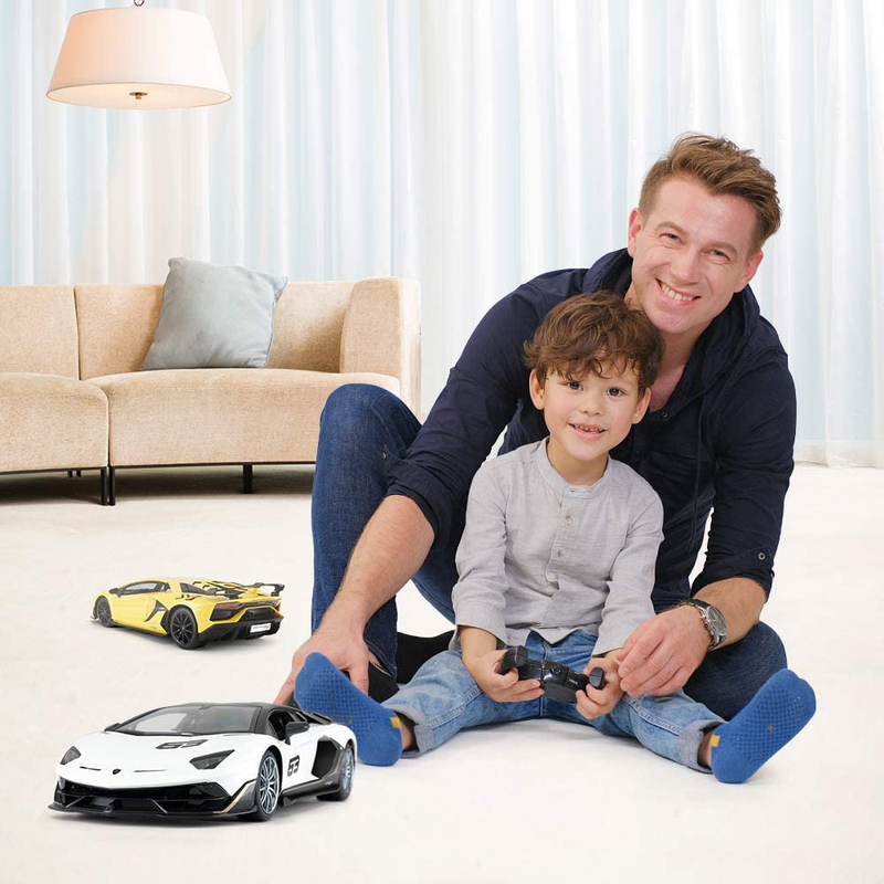 Toy Lamborghini Car 1:14 Lamborghini Aventador SVJ Remote Control Model Car, Sup