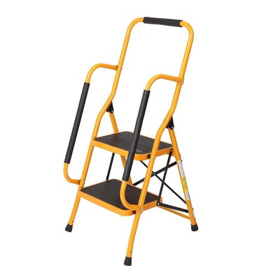 Durable 2 Step Ladder Folding Non Slip Safety Tread Industri